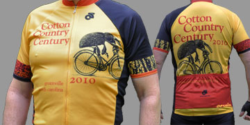 2010 Cotton Country Century Jersey