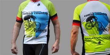 2011 Cotton Country Century jersey